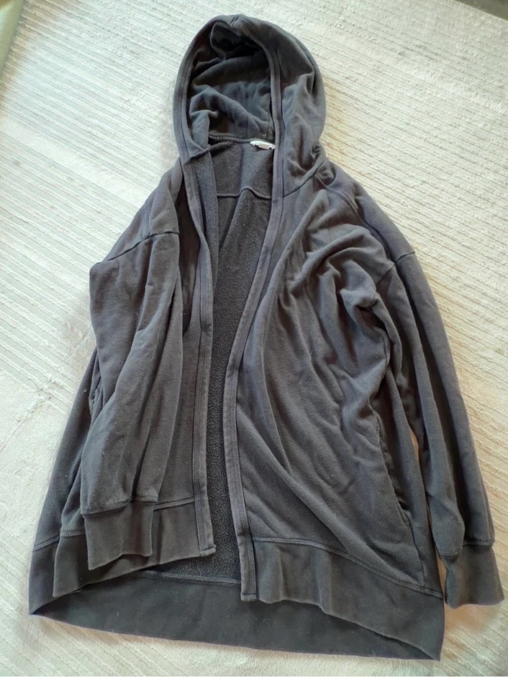 american eagle hooded cardigan